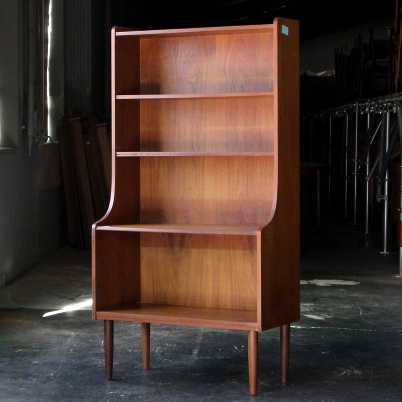 DK19-85 北欧 デンマーク家具 ブック シェルフ 本棚 | リペア前,北欧