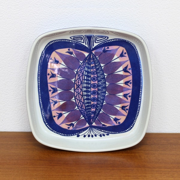 ヴィンテージ ロイヤルコペンハーゲン テネラ スクエアプレート | 北欧