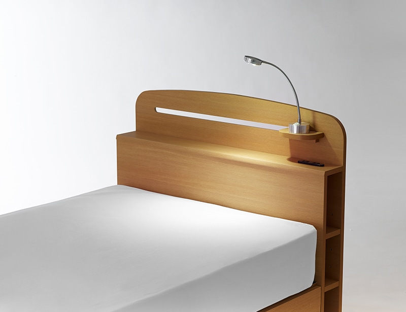 ベッドフレーム「イルミネ」【各色各サイズ在庫限りのため20%OFF