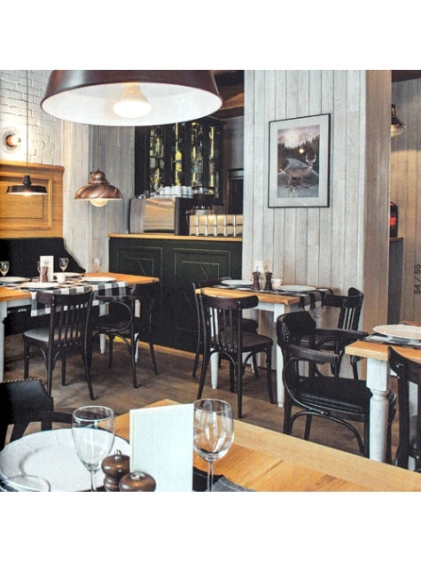 TO-63 DARK ベントウッドチェア TON チェア｜イデア