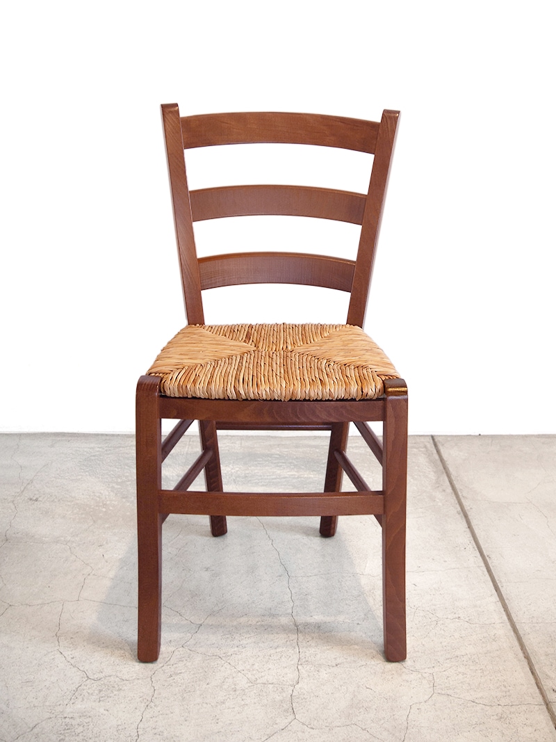 イタリアチェア 藁座面 レストラン用｜イデア
