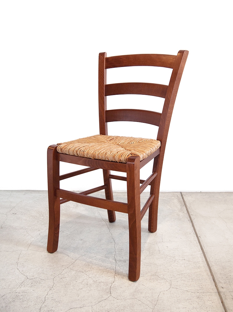 イタリアチェア 藁座面 レストラン用｜イデア