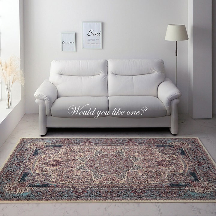 ウィルトンラグ エクセレント エジプト製 メダリオン クラシック