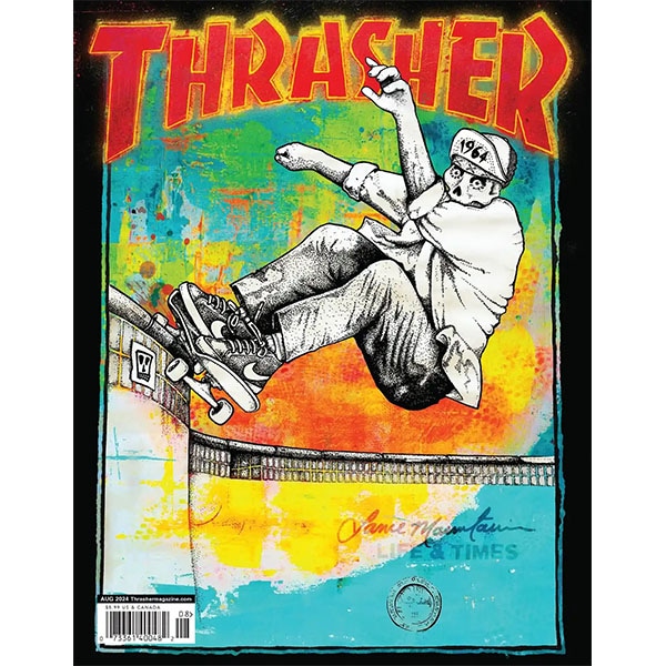 THRASHER】AUGUST 2024 ISSUE #529 2024.8月号 スラッシャー マガジン