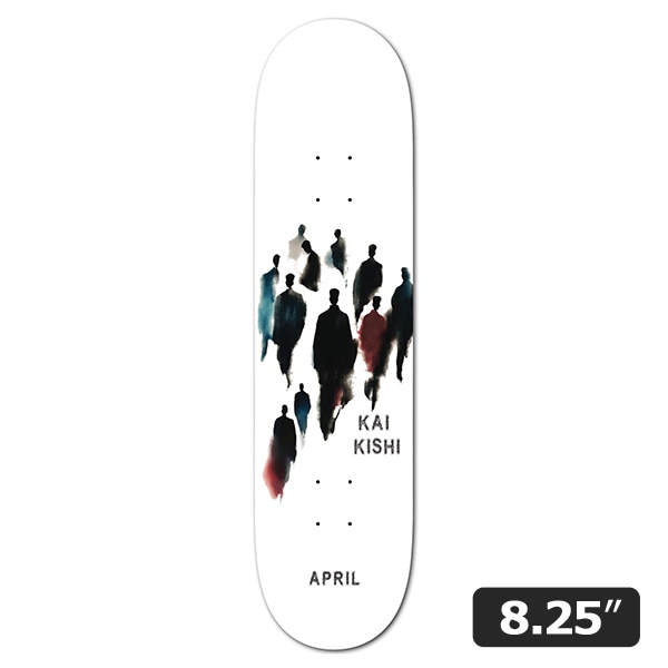 APRIL】Kai Kishi FIGURES 8.25インチ エイプリル デッキ スケート