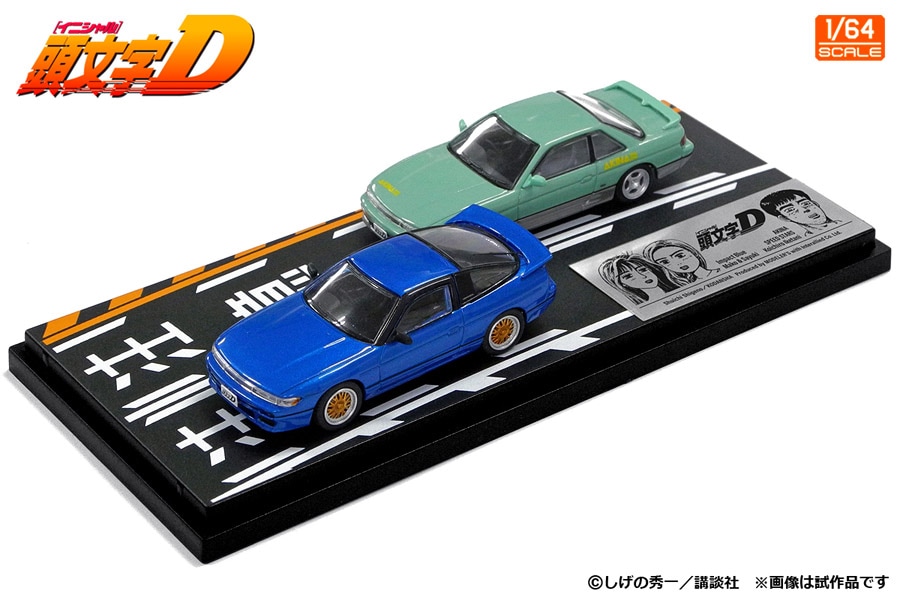 1/64 頭文字D セットVol.13 岩瀬恭子RX-7(FD3S) & プロジェクトD