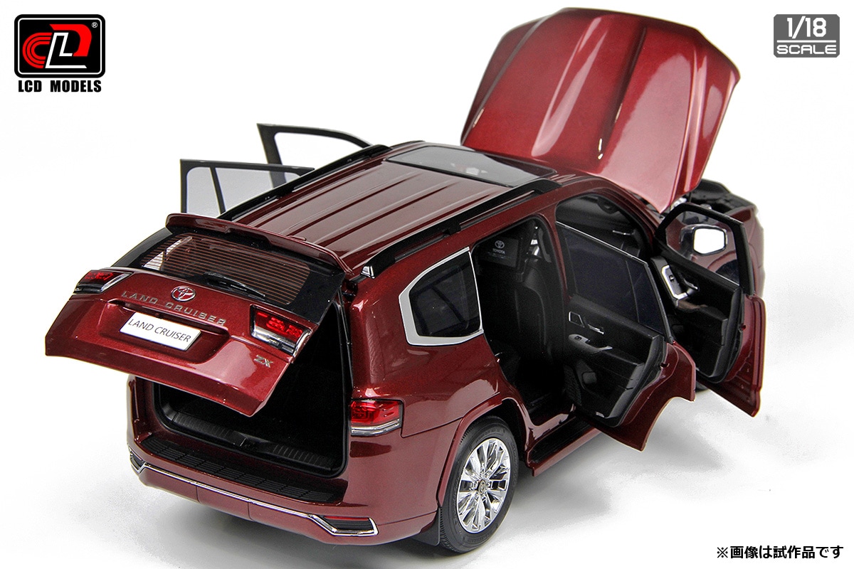 NEW 1/18 ランドクルーザー300 ZX レッド【LCD18013ZXRE】 | 自動車