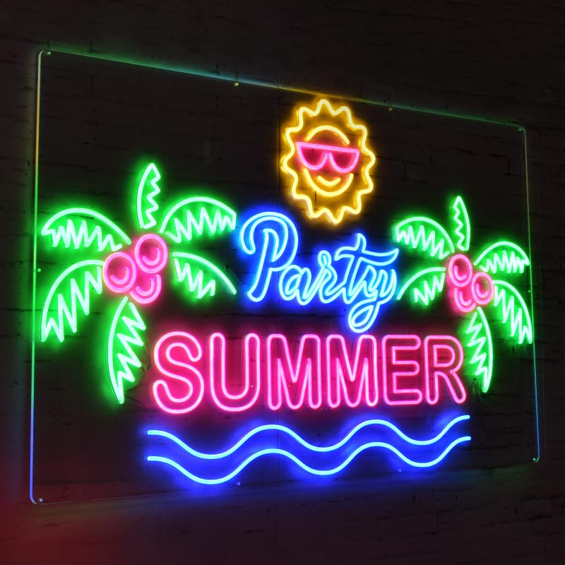 LEDレインボーネオン | 店舗・イベント装飾・販促・オフィス機器なら