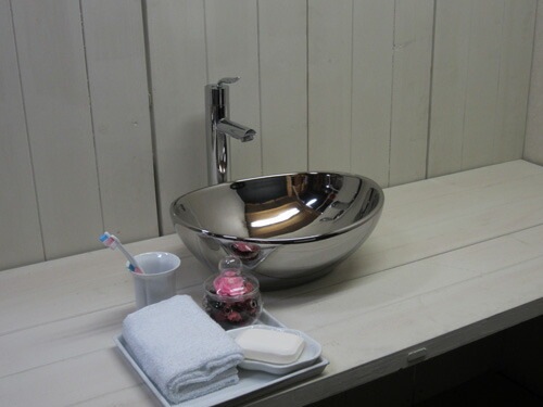 洗面ボウル おしゃれ メリック シルバー 銀 陶器 手洗い鉢 洗面台