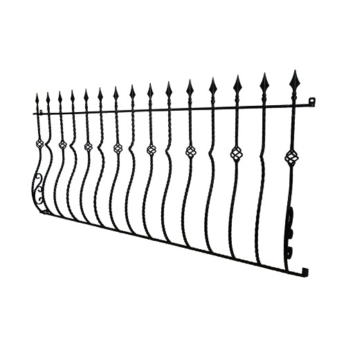 面格子 窓格子 アイアン ロートアイアン プロヴァンス風 アンティーク