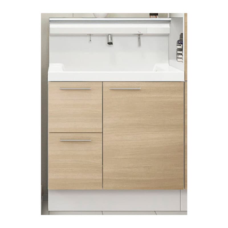 LIXIL クレヴィ【本体・棚ユニットセット】 奥行500タイプ 間口750mm