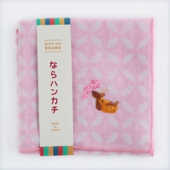 GOTO-CHI奈良店】ならハンカチ 大仏（ピンク） | 雑貨 | いろどりモール