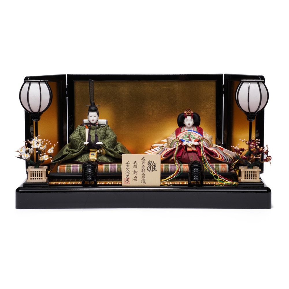 雛人形】京三五 麹塵 親王飾り | 千匠作 ｜雛人形・五月人形の専門店