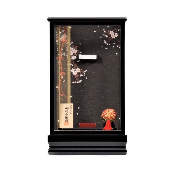 羽子板】8号 金襴 桜(薄ピンク)〈匠一好作〉[262-016] ｜雛人形・五月