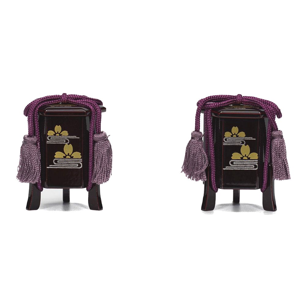 雛人形】京十四番 紅溜塗 親王揃い収納飾り | 恵翠作 ｜雛人形・五月