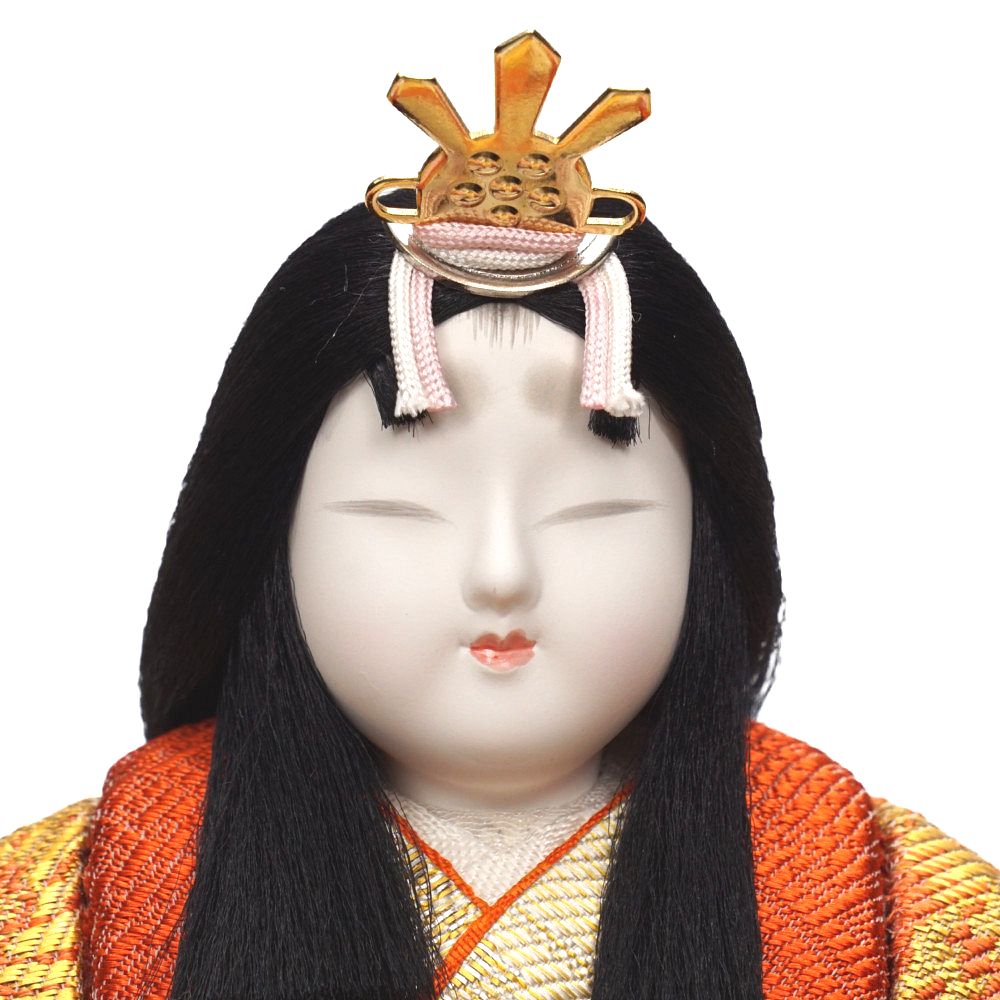 木目込み雛人形】慶園雛 十五人揃い三段飾り | 真多呂作 ｜雛人形・五