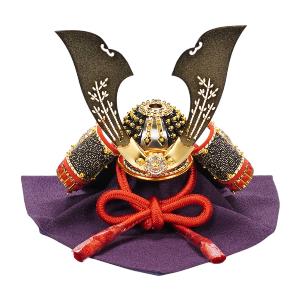 五月人形】8号 綺羅星 赤糸威 兜飾り〈翠鳳作〉[255-047] ｜雛人形・五