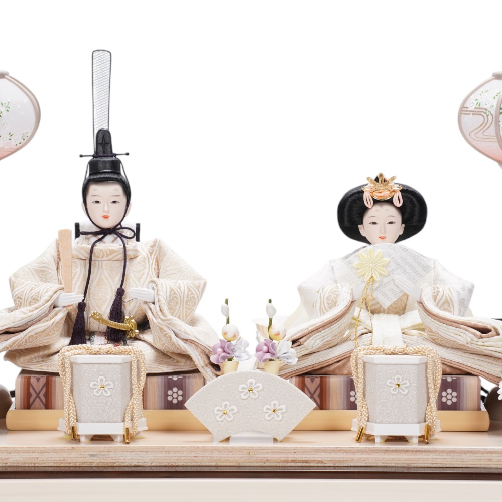 雛人形】芥子「雪峰」 親王揃いアクリルケース飾り | 雅秀作 ｜雛人形