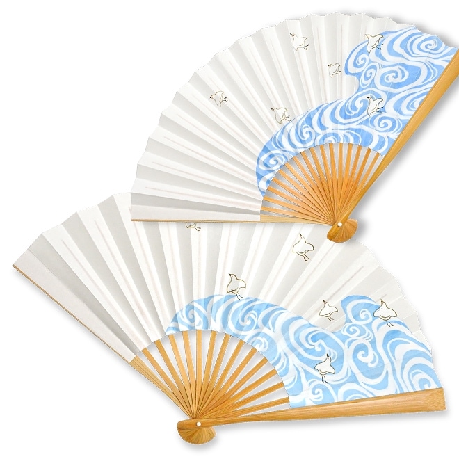 オリジナル手描き扇子「鈴」｜和装小物 井澤屋