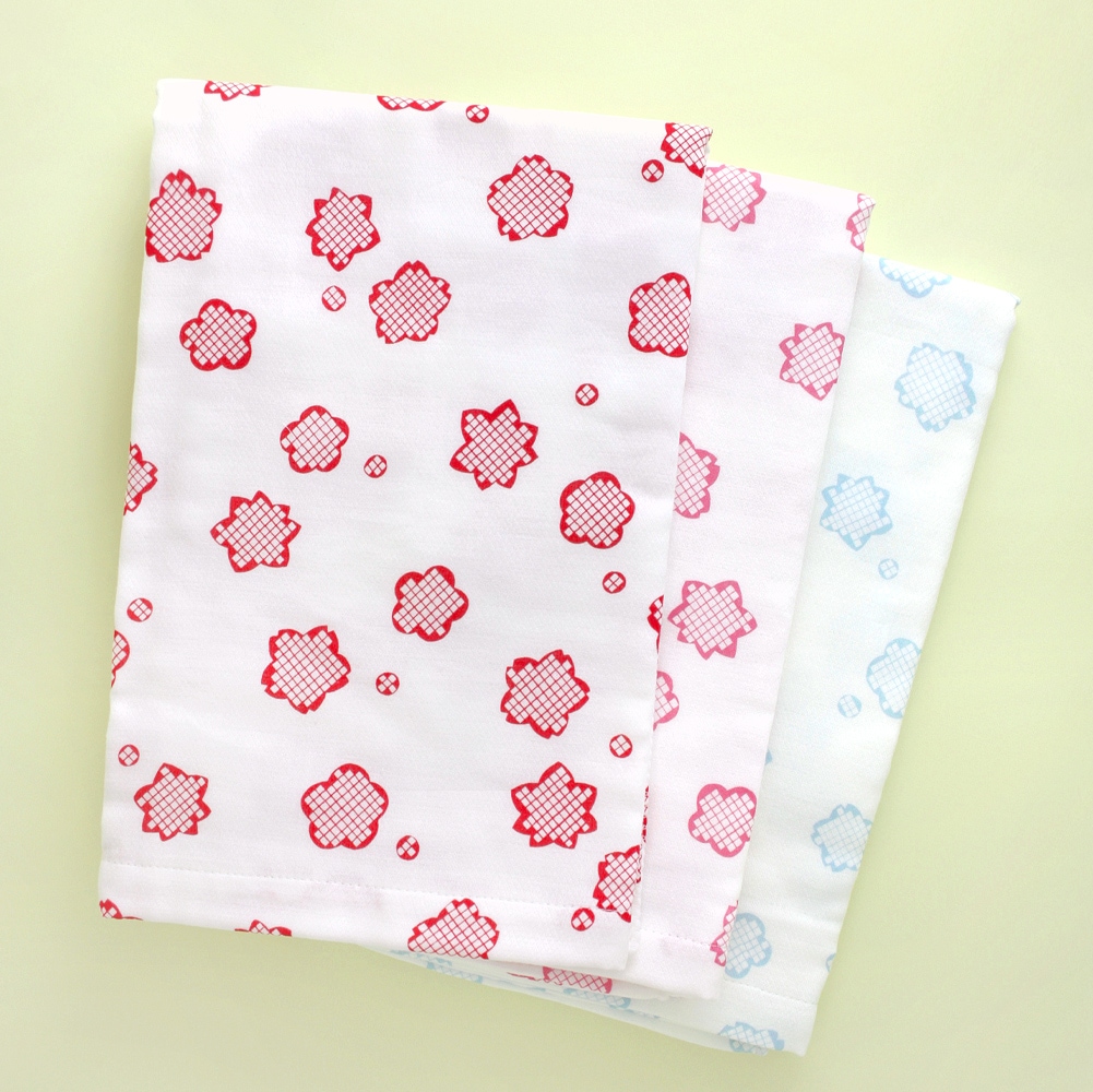 ガーゼ湯上がり（バスタオル）「りんりん」｜ダブルガーゼ 二重ガーゼ