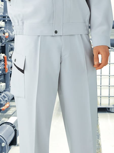 JICHODO】 82002 エコ製品制電ストレッチワンタックカーゴパンツ [秋冬