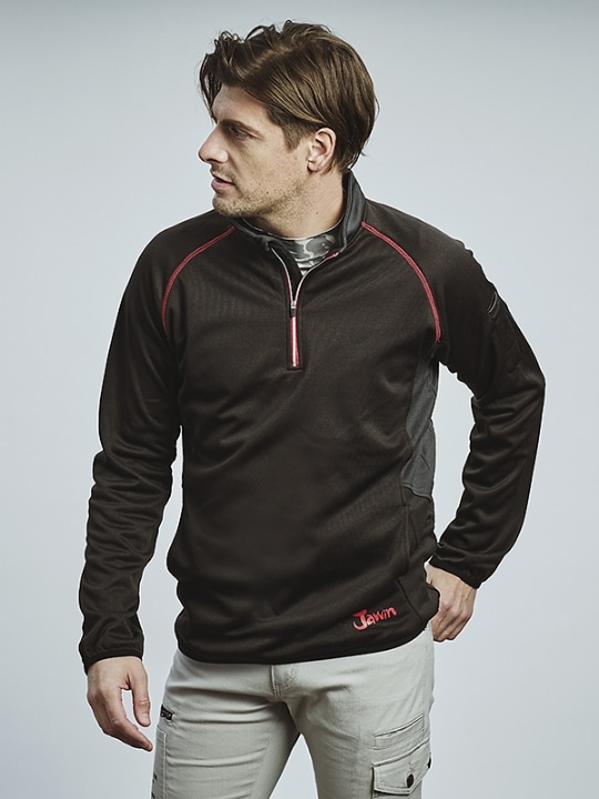 Jawin】 58154 ラミネートロングスリーブ [防寒]※SLIM FIT※＜名入れ