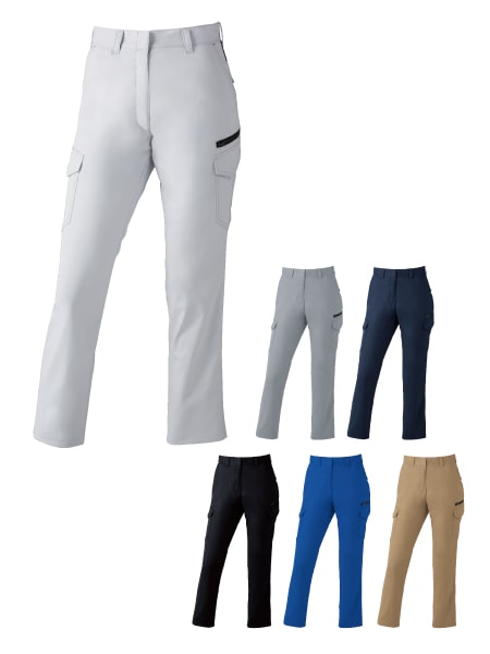 Z-DRAGON】 76216 製品制電ストレッチレディースカーゴパンツ（裏付