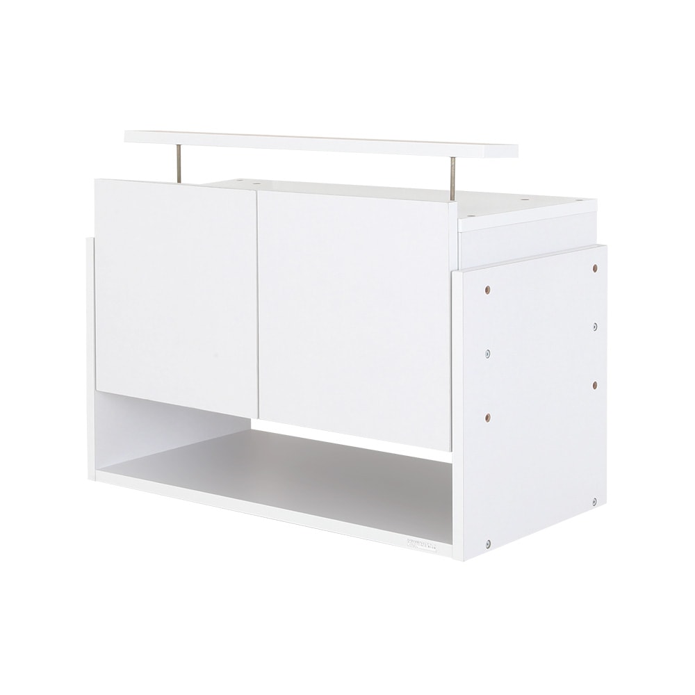 コレクションラックワイド ハイタイプ専用上置き ロータイプ 幅83cm