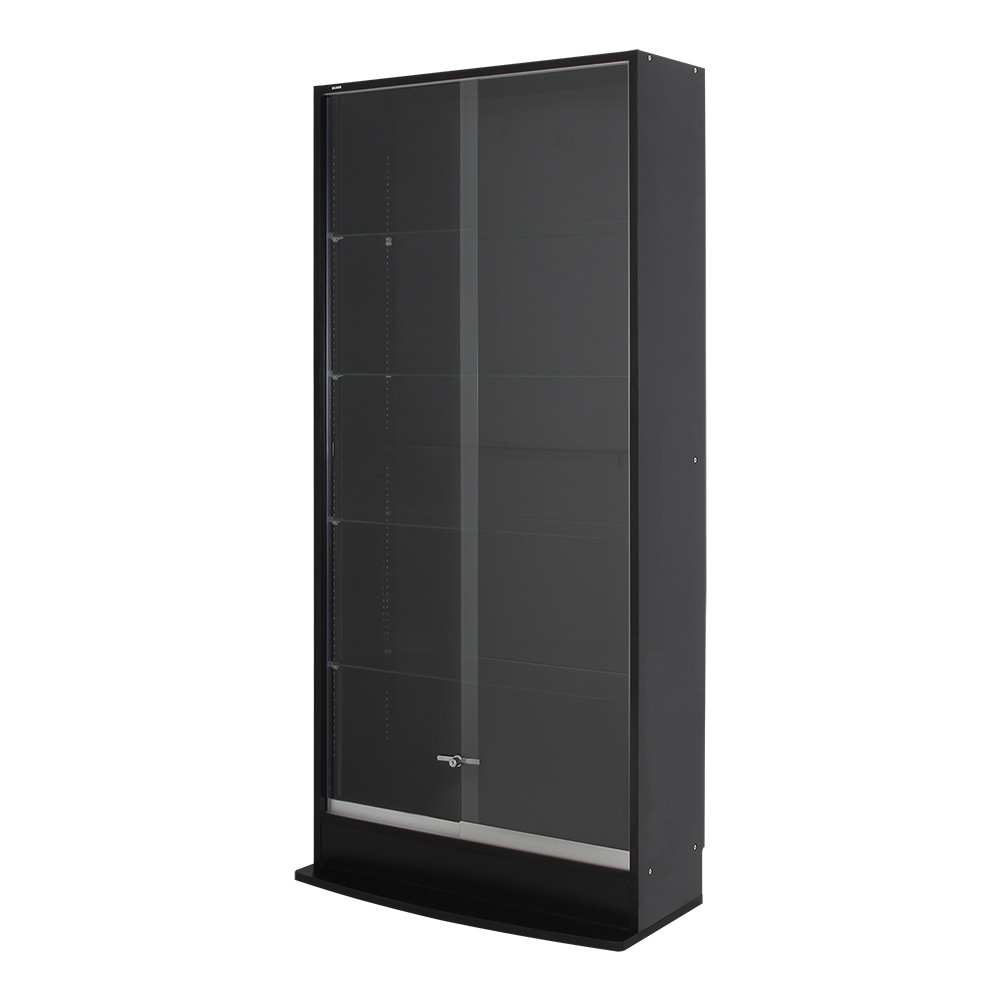 コレクションラック ワイド ハイタイプ 引き戸 幅83cm×奥行29cm