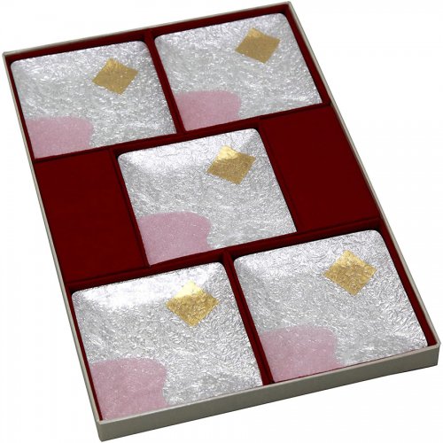 七宝焼き 銘々皿 八陵 正倉院（5点セット） | 食器 | 伝統工芸品