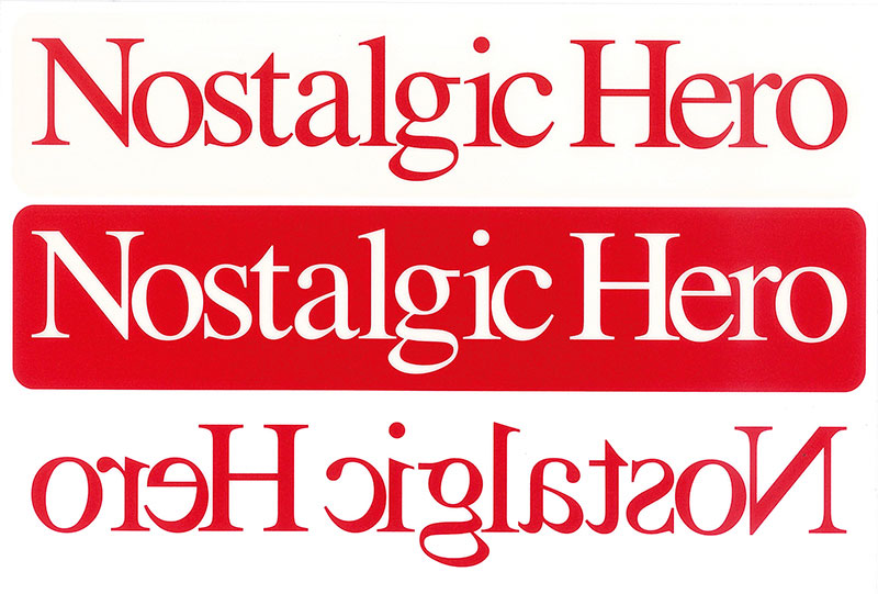 ノスヒロ3連ステッカー(反転つき)