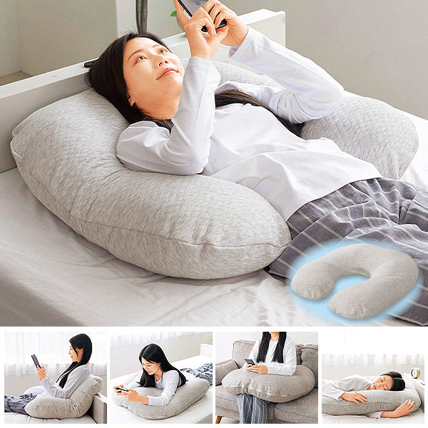 スマホが 見やすい包まれまくら｜メルシーオンラインショップ