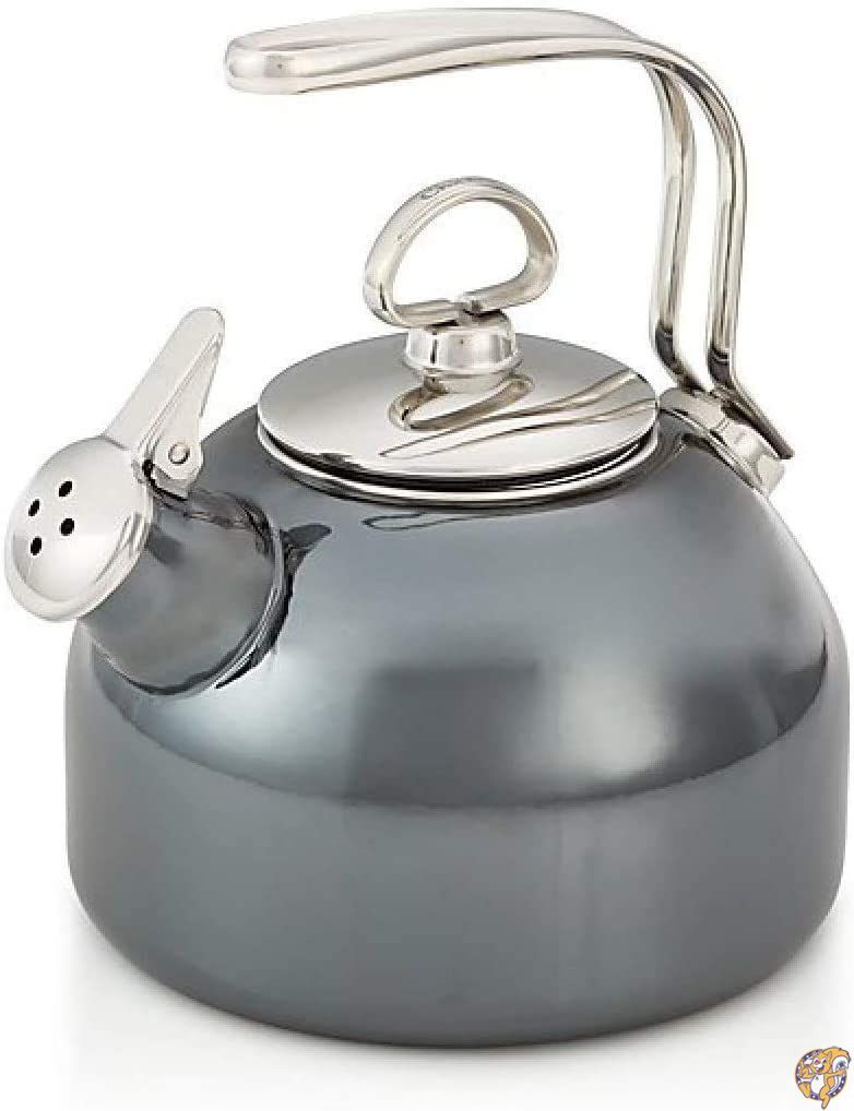 Chantal シャンタール 笛吹き クラシック エナメルケトル オニキス