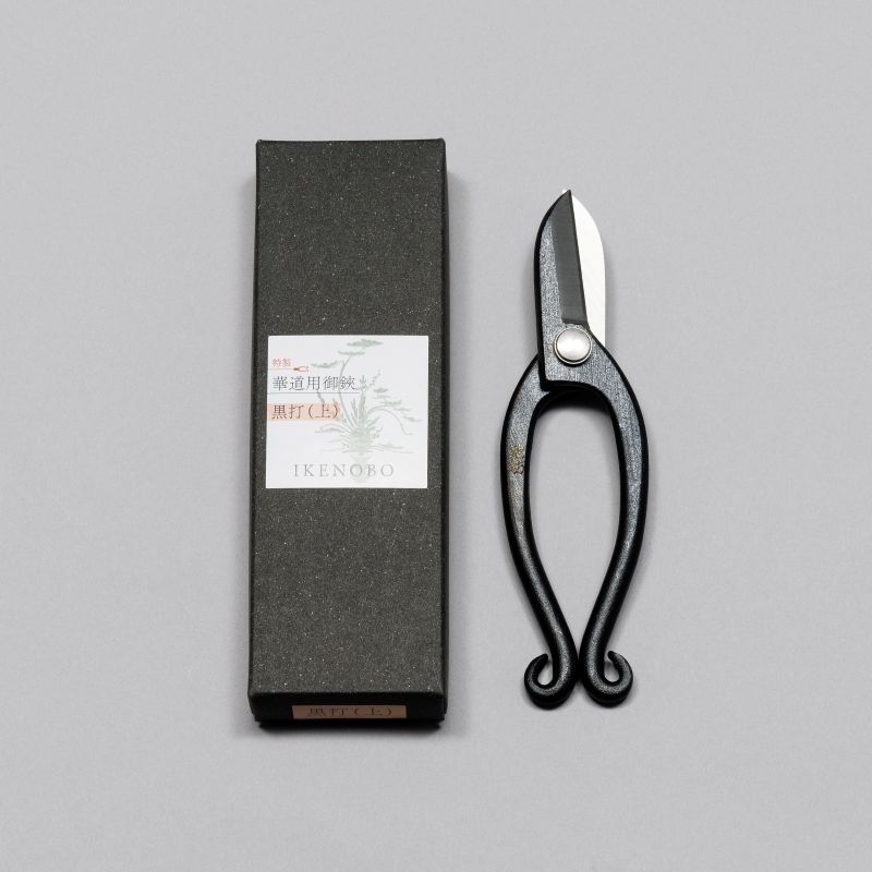 華道用花鋏 黒打上(三条) | 華道具,花鋏 | フラワーショップ花楽