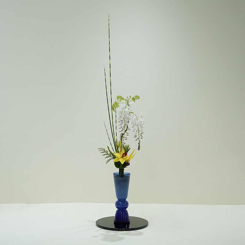 ｶﾞﾗｽたてはな花器 青 2025巡回 | 花器・花瓶,ガラス器 | フラワー