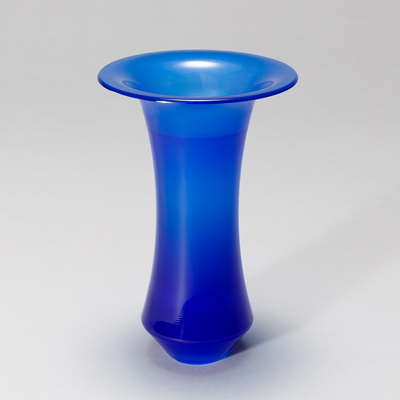 新色】アクリル花器 「テール」 フロストブルー | すべての商品