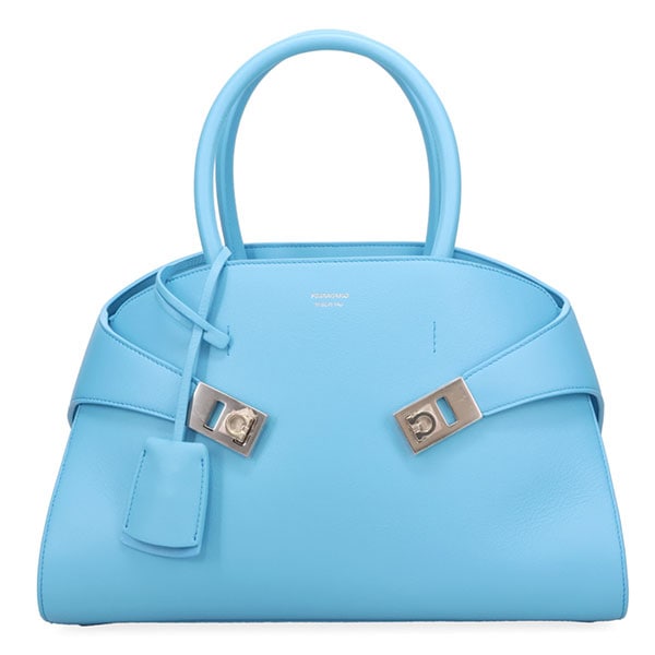 フェラガモ バッグ レディース Ferragamo ハグ スモール 215608 AZUR