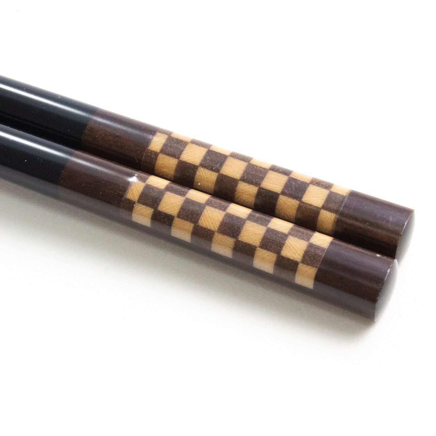 寄木黒檀 中 20.5cm | シリーズで選ぶ,寄木箸 | 株式会社 川上商店