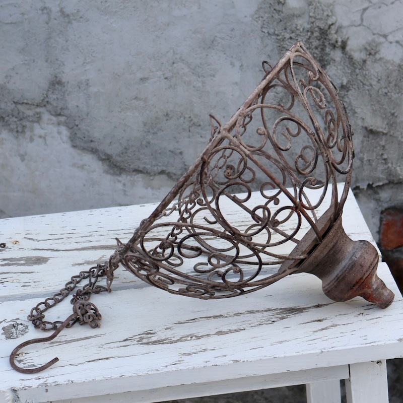 アンティーク調☆クラシックアイアンハンギング