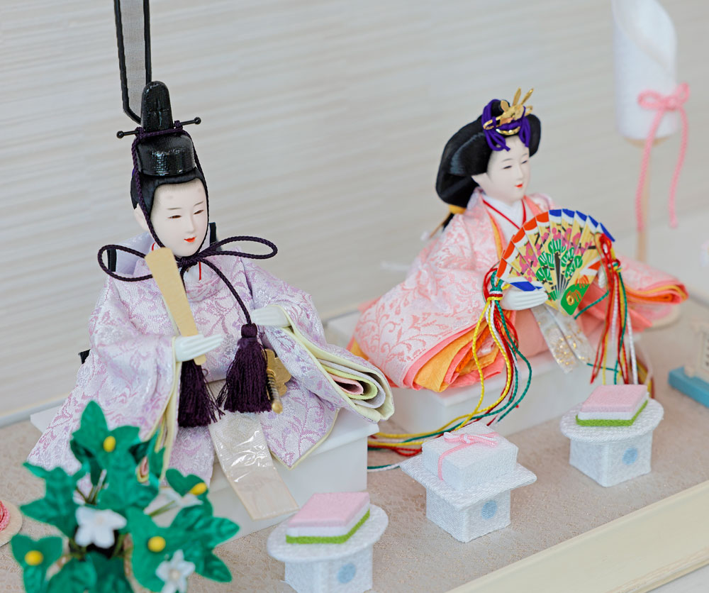 雛人形 コンパクト New La pucelle(ニュー ラピュセル)｜上品で可愛い