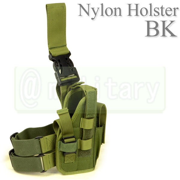 ナイロン製レッグホルスター OD | エアガン,ミリタリー用品専門