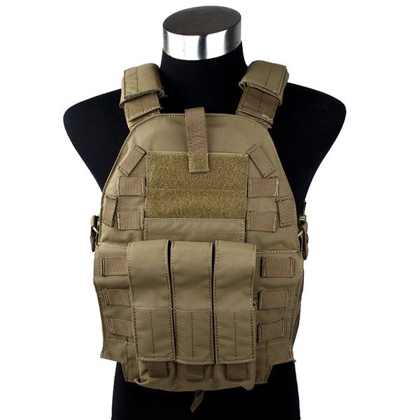 TMC 94K MP7 プレートキャリア コヨーテブラウン | エアガン