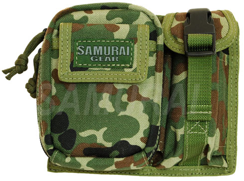 SAMURAI GEAR ダブルユーティリティーポーチ 自衛隊迷彩 | エアガン