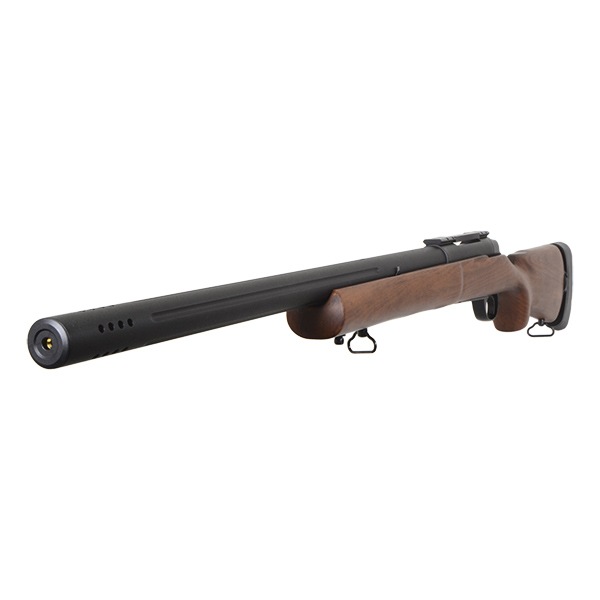 SNOW WOLF M24 スナイパーライフル エアコッキングガン リアルウッド