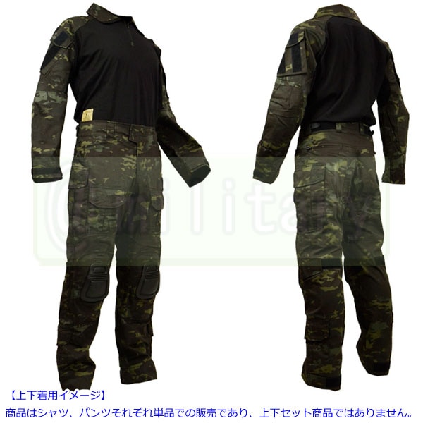 CRYE G3タイプ コンバット シャツ マルチカムブラック迷彩 | エアガン