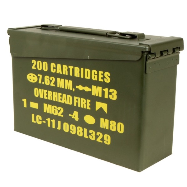 TANGO アンモボックス 金属製 弾薬箱タイプ 収納ボックス [7.62