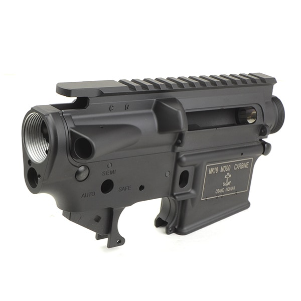 Guns Modify アルミアッパー ＆ ロアレシーバーセット Mk18Mod0 刻印