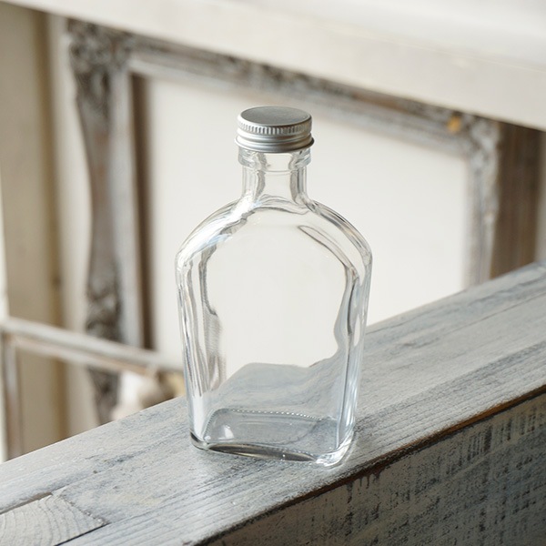 ハーバリウム瓶 ウイスキー 約200ml フタ付き【1個:10個:業務用5