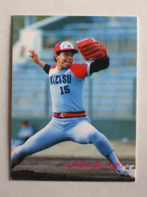 89169 カルビープロ野球カード 1989年 No.169 近鉄 山崎慎太郎 美品