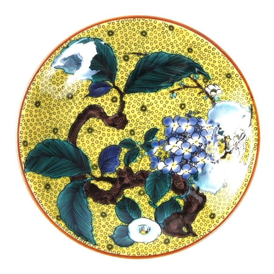 お皿｜九谷焼｜創亭やぶきたオンライン